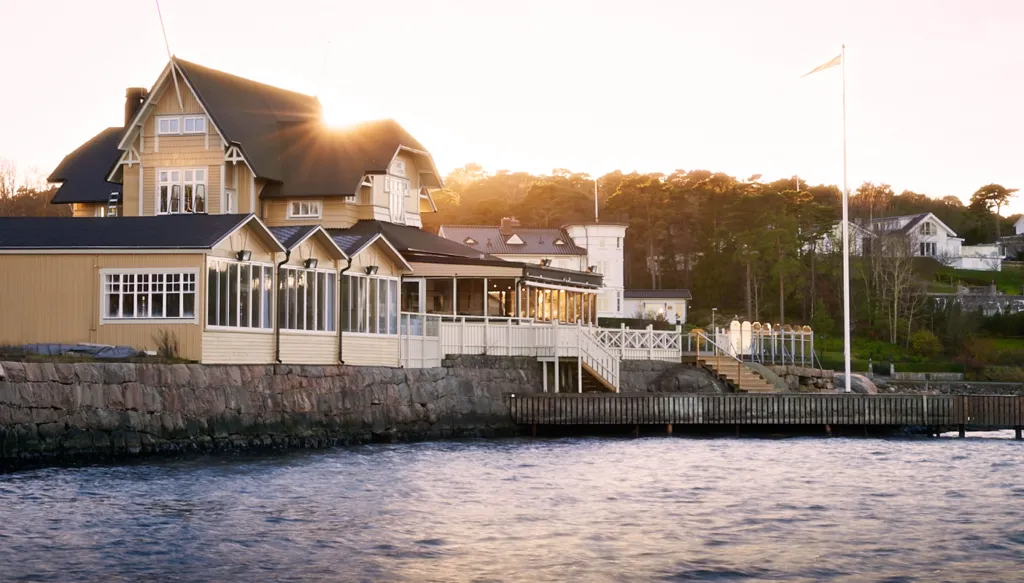 Restaurang Blomstermåla vid havet i Särö
